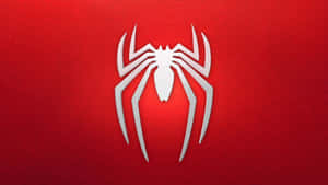 The Iconic Logo Of Marvel's Spider-man Video Game For Ps4 Wallpaper