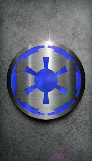 The Iconic Star Wars Empire Logo Wallpaper