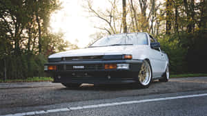 The Iconic Toyota Corolla Ae86 Wallpaper