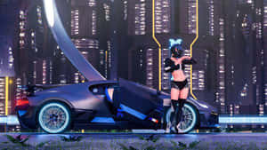 The Illuminating Bugatti Wallpaper