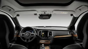The Interior Of A Volvo Xc90 Wallpaper