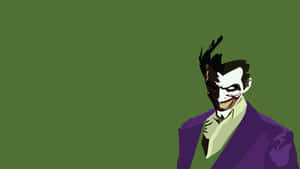 The Joker Dazzles In His Classic Comic Book Layout. Wallpaper