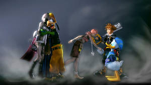 The Key Characters Of Kingdom Hearts 3 Wallpaper