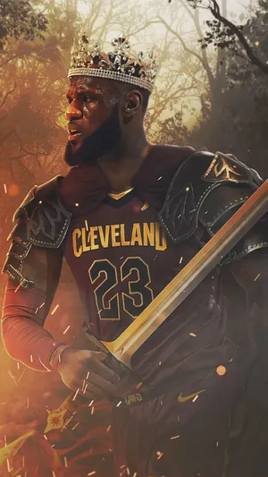 The King, Lebron James Wallpaper