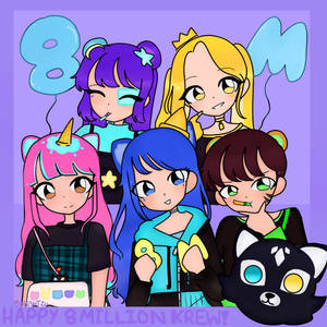 The Krew Gaming Squad Synced Up For Virtual Adventure Wallpaper