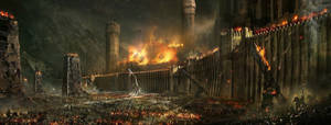 The Last Battle Of Helms Deep Wallpaper