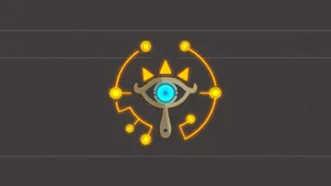 The Legend Of Zelda Breath Of The Wild Logo Wallpaper