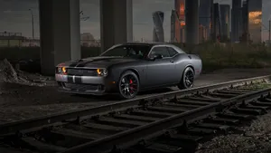 The Legendary Dodge Hellcat: Unparalleled Power And Performance Wallpaper