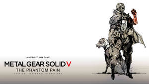 The Legendary Solid Snake And His Trusty Canine Companion Dd Wallpaper