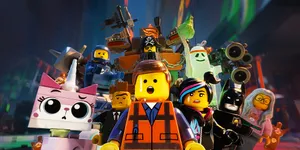 The Lego Movie 2 With Heroes Wallpaper