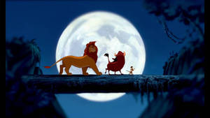 The Lion King Moonlight Wallpaper