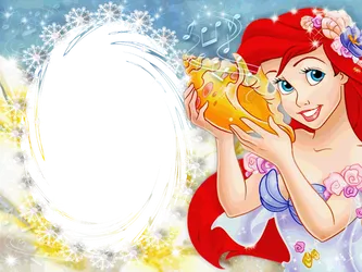 The Little Mermaid Secret Passage Wallpaper