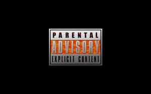 The Logo For Parental Advisory Wallpaper