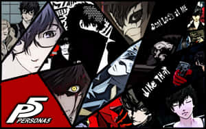 The Logo Of Persona 5 Wallpaper
