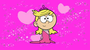 The Loud House Pink Lola Wallpaper