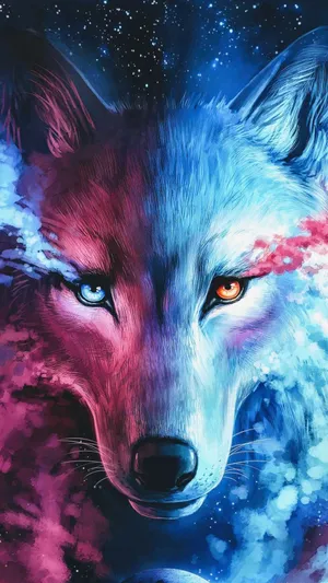 The Majestic Beauty Of A Pretty Wolf Wallpaper