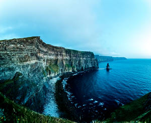 The Majestic Rocks Of Liscannor, Ireland Wallpaper