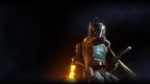 The Mandalorian Green Armor Wallpaper