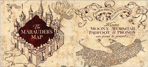 The Marauders Map Magic Wallpaper