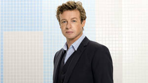 The Mentalist Main Actor Simon Baker Wallpaper