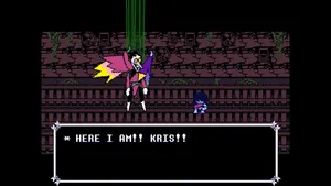 The Mischievous Spamton In Action Wallpaper