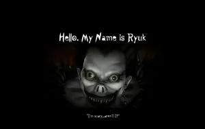 The Mysterious Black Ryuk Wallpaper