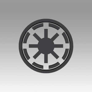 The Official Logo Of The Galactic Empire From The Star Wars Franchise. Wallpaper