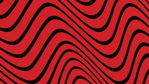 “the One And Only Pewdiepie Looking Stylish In Light Red Waves” Wallpaper