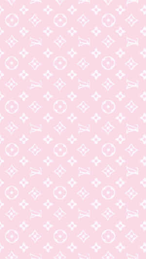 The Perfect Girly Accessory - Louis Vuitton's Pink Monogram Wallpaper