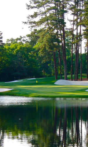 The Perfectly Designed Augusta National Golf Course Wallpaper