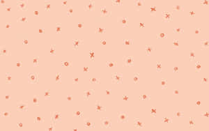 The Perfectly Vintage Peach Wallpaper