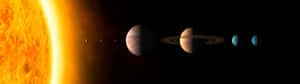 The Planets Are Shown In The Space Wallpaper