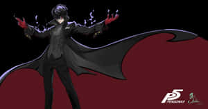 The Power Of Rebellion - Persona 5 Logo Wallpaper