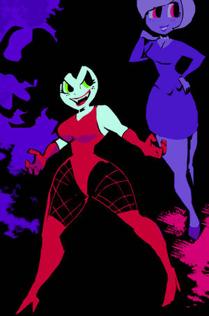 The Powerpuff Girls Sedusa Villain Wallpaper