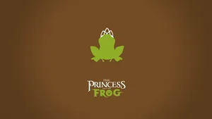 The Princess And The Frog Vector Art Wallpaper