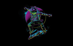 The Rush Of The Thrill Of Skateboarding Wallpaper