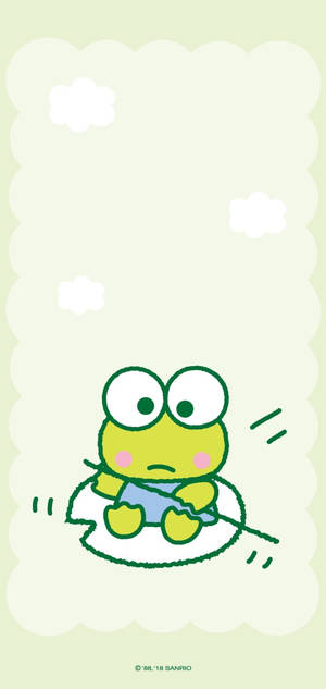 The Sad Keroppi Wallpaper