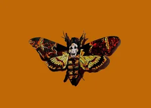 The Silence Of The Lambs Large Moth Wallpaper