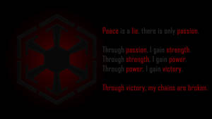 The Sith Code – Reveal The Dark Side Of The Force Wallpaper