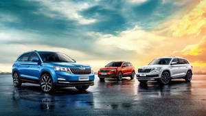The Skoda Kamiq, Karoq And Kodiaq Offer A Well-rounded Suv Experience Wallpaper