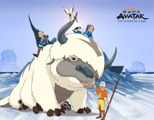 The Sky Bison From Avatar: The Last Airbender - Appa! Wallpaper