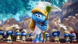 The Smurf Movie Smurfette Wallpaper