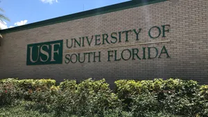 The Striking Signage Of The University Of South Florida. Wallpaper