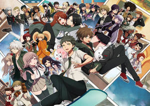 The Students Of Hope's Peak Academy Show Their Heroic Potential In Danganronpa: Trigger Happy Havoc Wallpaper