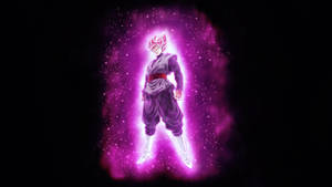 The Super Saiyan Rose Form Of Goku Black Wallpaper