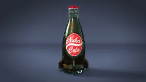 “the Taste Of Nuka Cola. Refreshing And Delicious!” Wallpaper