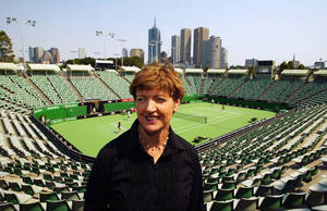 The Tennis Legend Margaret Court Wallpaper