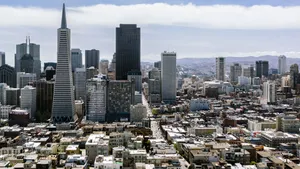 The Transamerica Pyramid In San Francisco Wallpaper