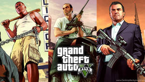 The Trio Of Gta 5 Wallpaper