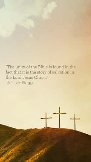 The Unity Of The Bible Is Found In The Best That Is The Story Of Faith In Christ Wallpaper